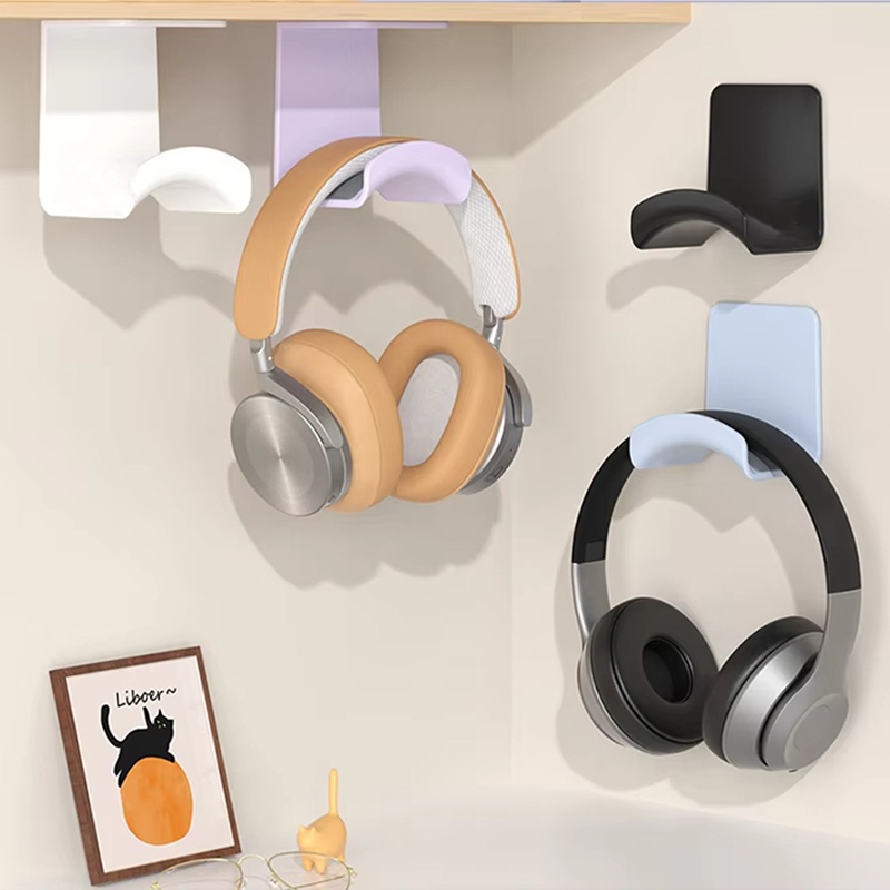 Headphone Stand Desk - Soporte Universal de plástico para auriculares,