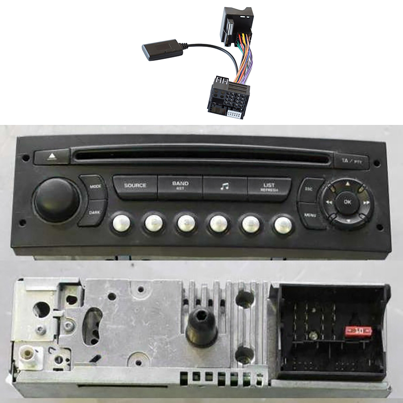 Bluetooth Adapter Receiver - Adaptador auxiliar para receptor de Audio