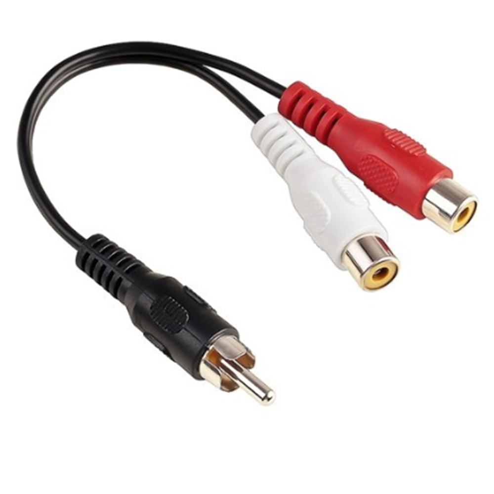 Audio Splitter Y - Cable divisor de audio estéreo de