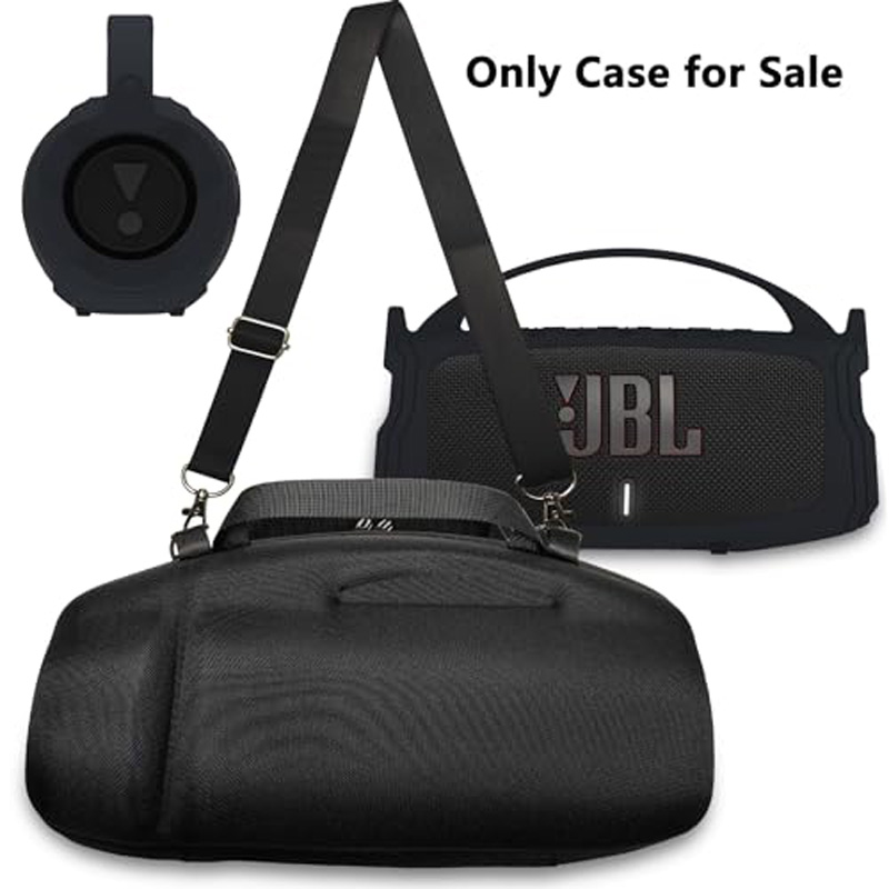 Funda de silicona con mango y  - Jbl Speaker Charge 5 reseña y precio