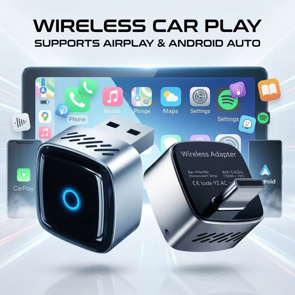 Adaptador CarPlay con Cable a  - Bluetooth Adapter Receiver reseña y precio
