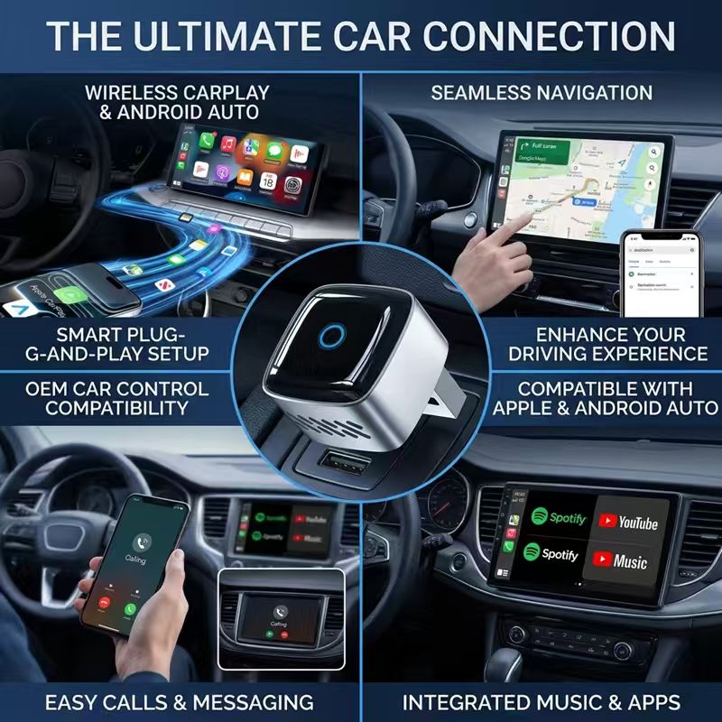 Adaptador CarPlay con Cable a  - Bluetooth Adapter Receiver reseña y precio
