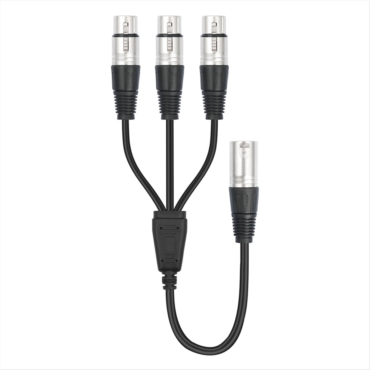(PQWN) Cable divisor XLR de 3  - Audio Splitter Y reseña y precio