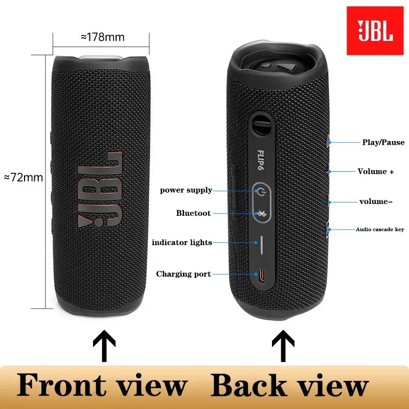 Altavoz Bluetooth Compacto par - Jbl Speaker Flip 6 reseña y precio
