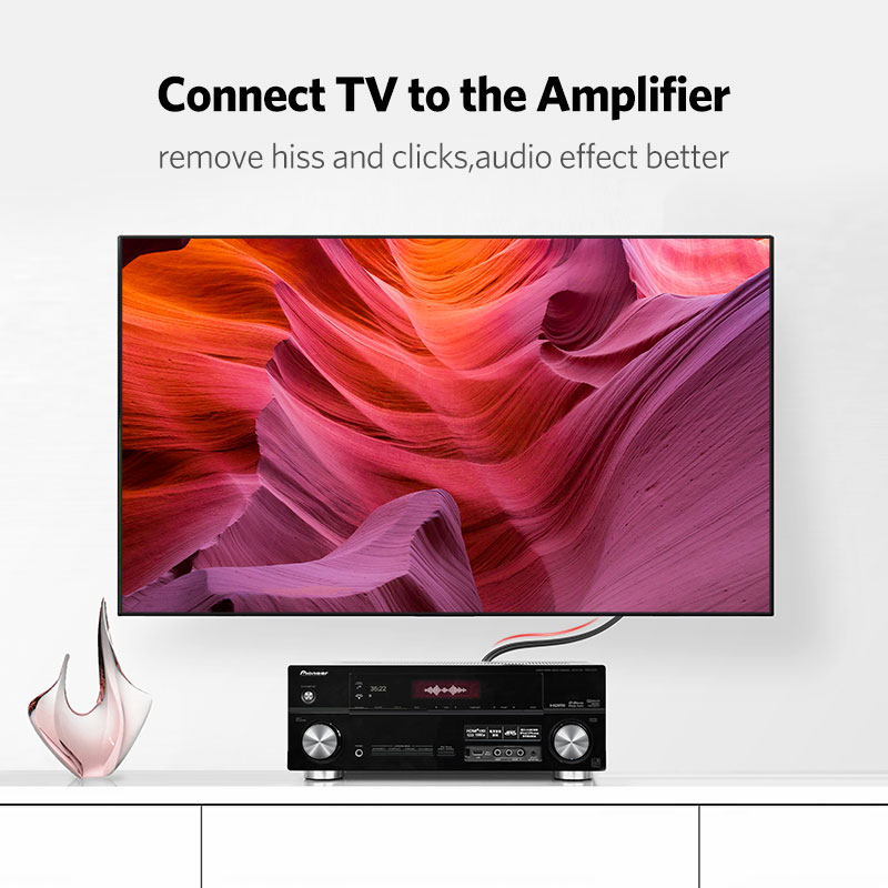 Ugreen-Cable de audio para dis - Audio Splitter Y reseña y precio