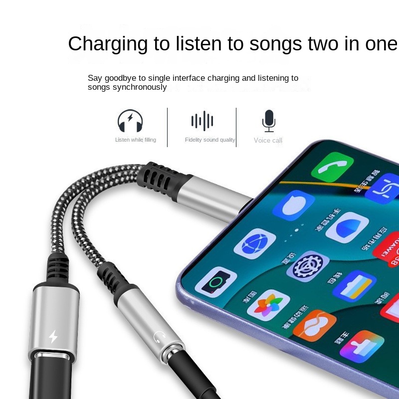 Cable de carga rápida PD 2 en  - Earphone Splitter Jack reseña y precio