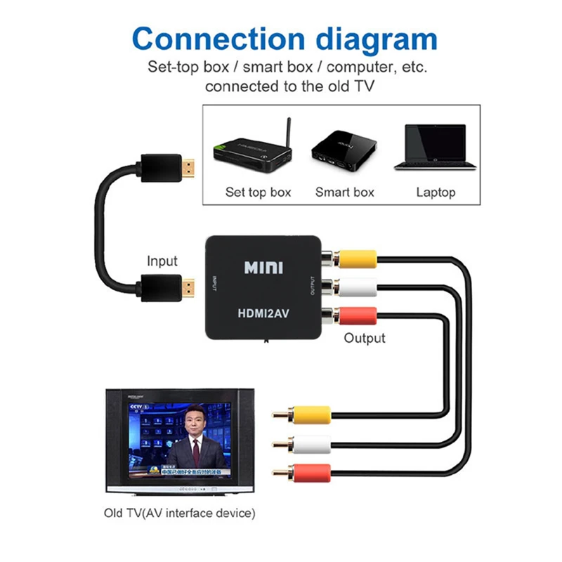 Adaptador convertidor HDMI com - Audio Splitter Y reseña y precio