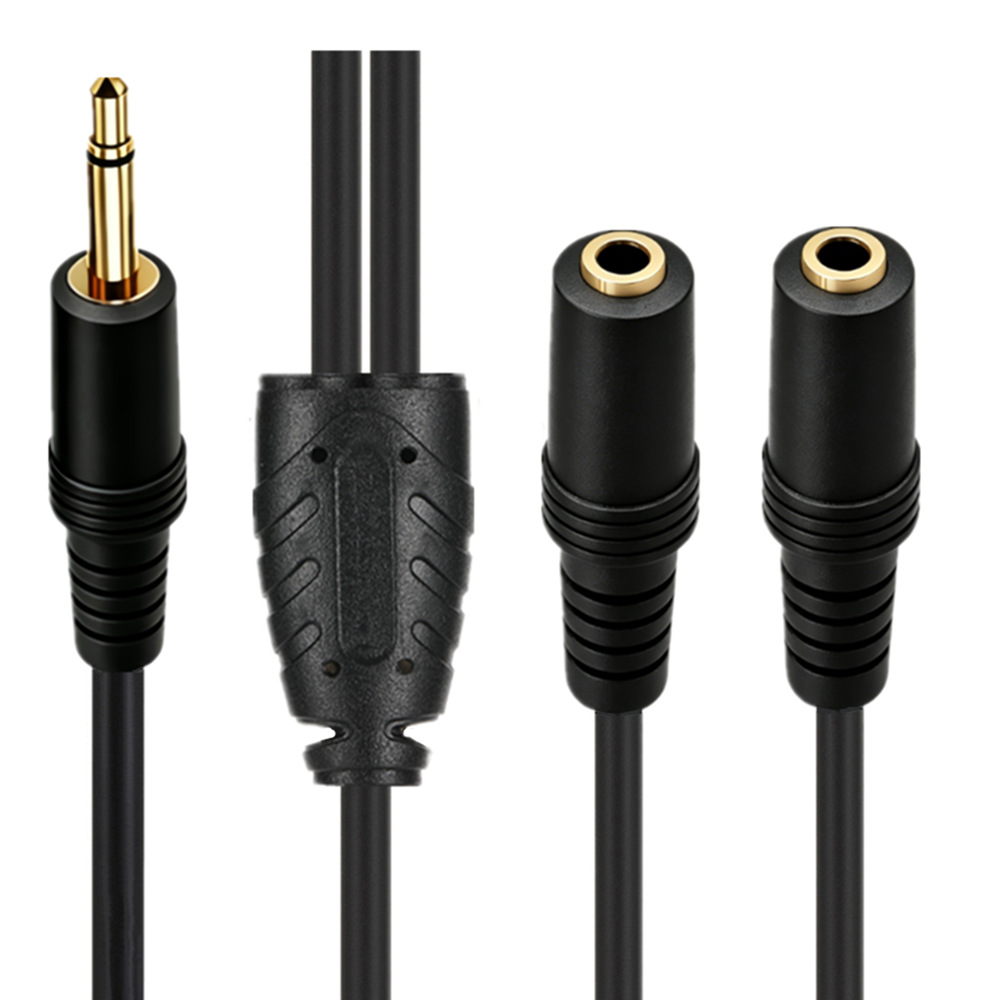 Cable divisor de audio TS mono - Audio Splitter Y reseña y precio