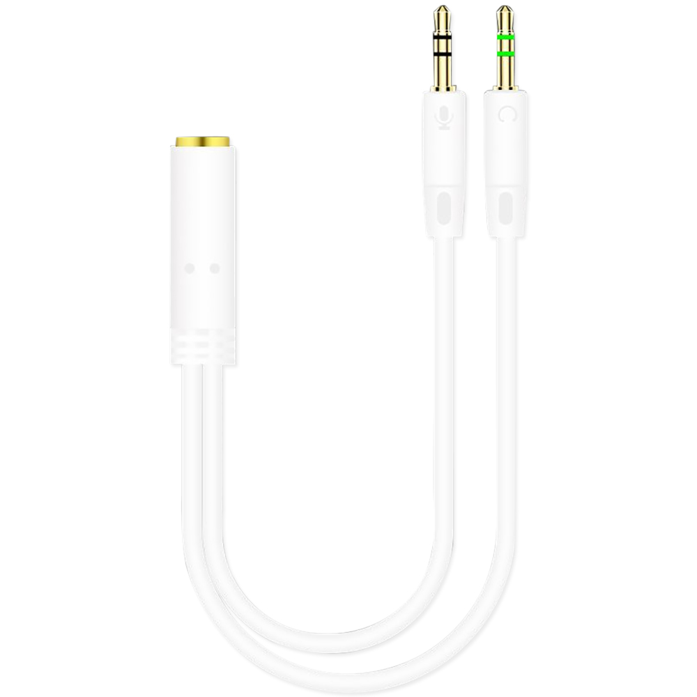 Adaptador de auriculares Jack  - Audio Splitter Y reseña y precio