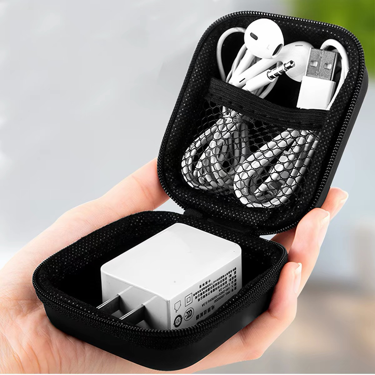 Estuche organizador de cables  - Headphone Case Hard reseña y precio