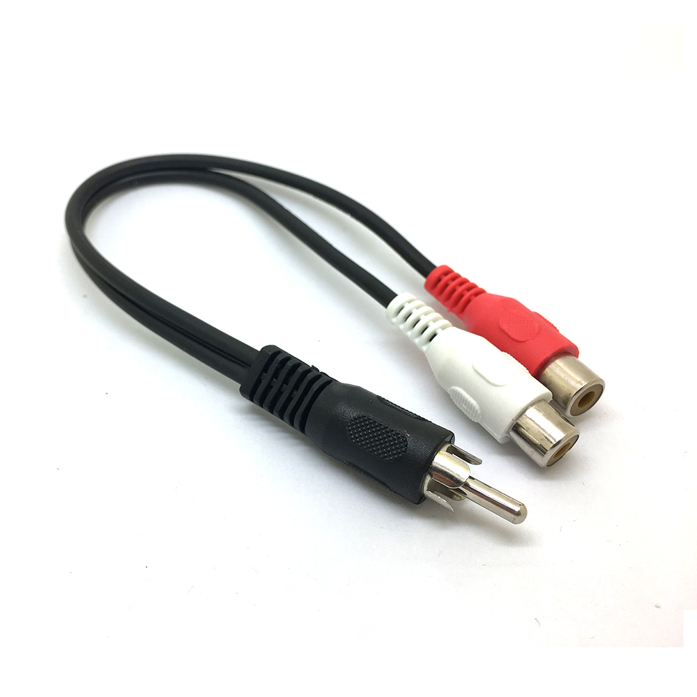 Cable divisor de audio estéreo - Audio Splitter Y reseña y precio